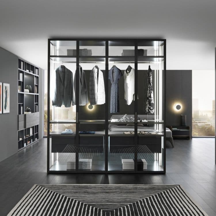 What is the average width of a walk-in wardrobe